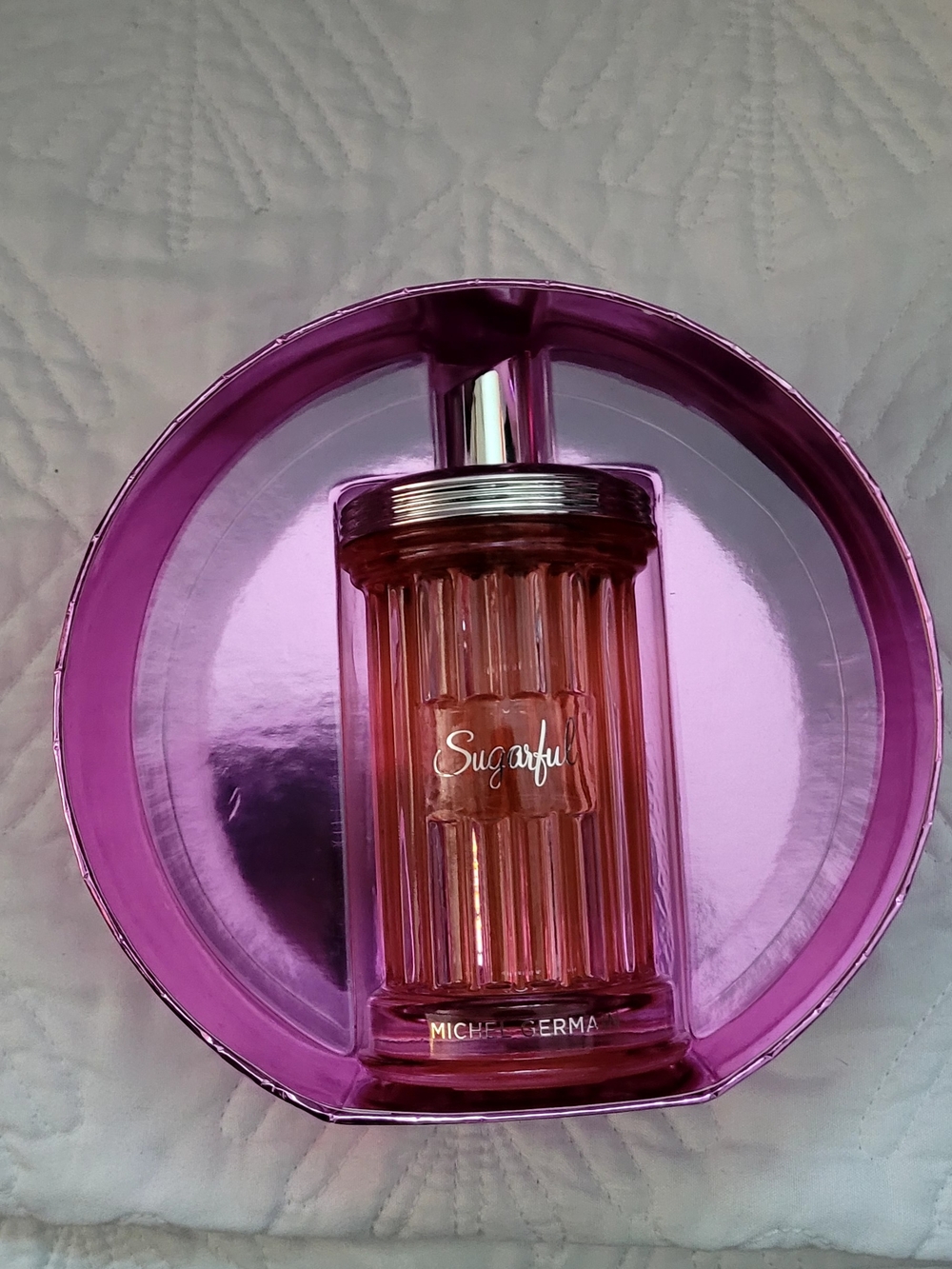 Michael Germain Sugaful Pink Fragrance Bottle